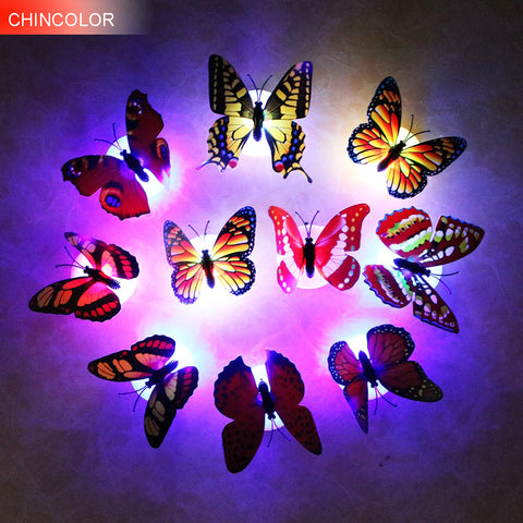 Light Butterfly Wall Stickers