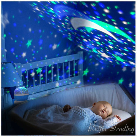 LED Rotating Star Projector