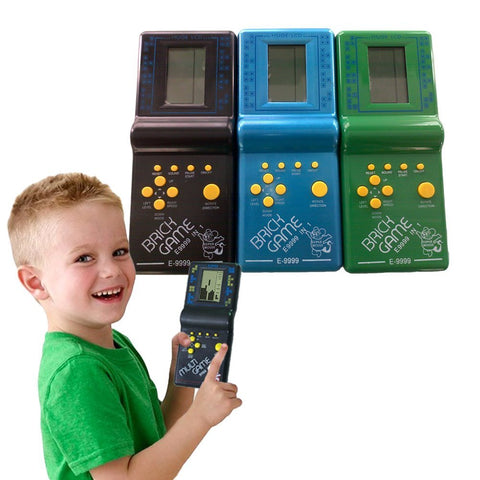 Retro Tetris Handheld Console with 23 Games