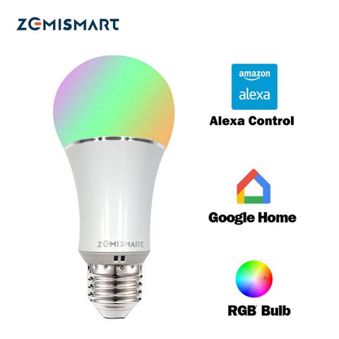 Dimmable E27 WiFi RGB Led Bulb